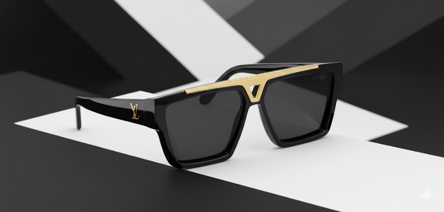 Louis Vuitton Evidence Sunglasses - Black